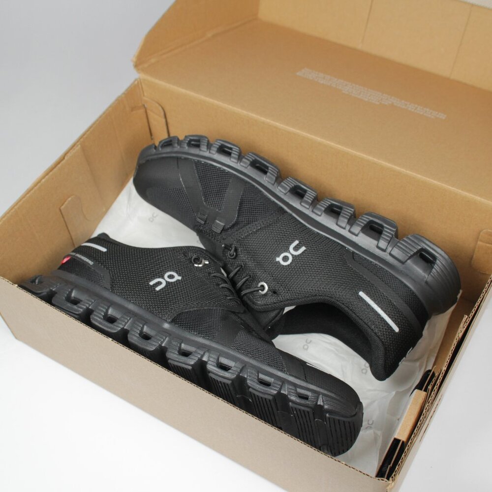 On Cloud 6 -SIZE 8.5Women US / 7Men US - NEW WITH BOX - Black Shoes All-Day Wear - Picture 2 of 4